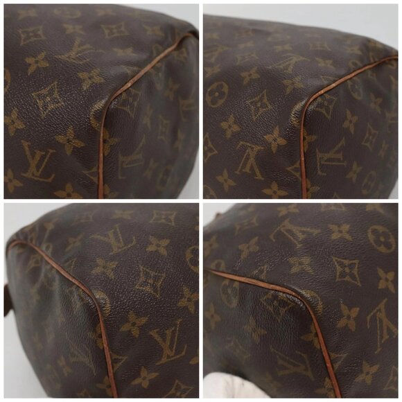 LOUIS VUITTON Monogram Speedy 30 Hand Bag - Picture 15 of 15